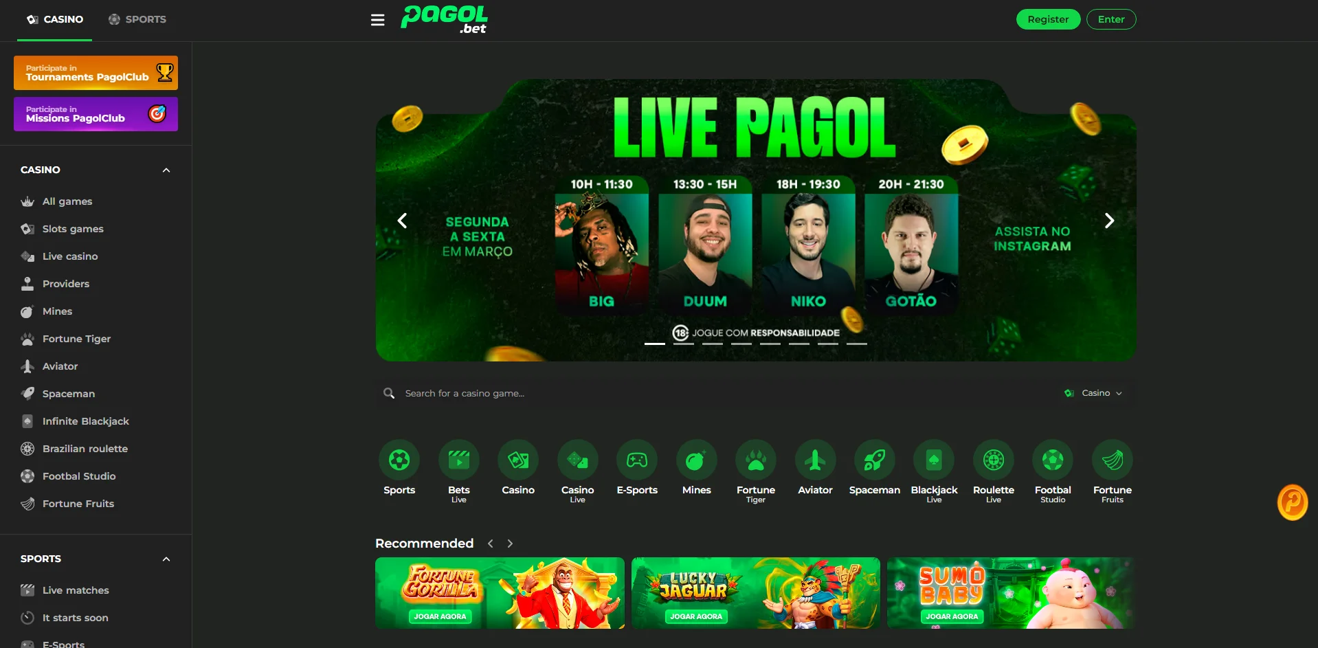 Pagol Bet Casino
